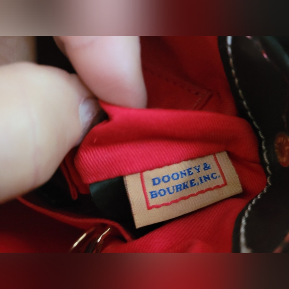 Dooney & Bourke Brown Crossbody Bag - Picture 9 of 10